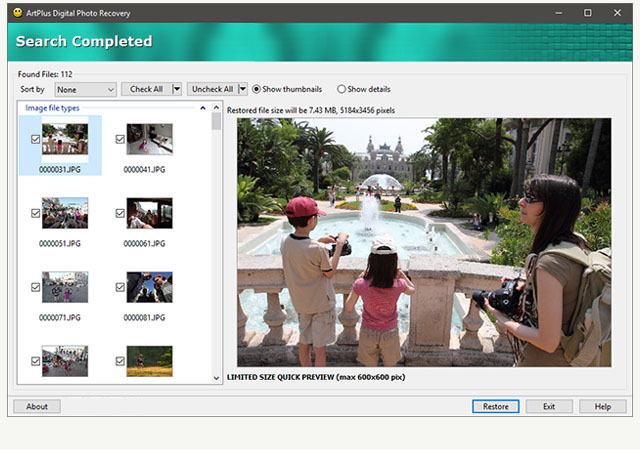 Digital Photo Recovery